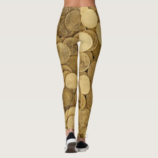 女子貨幣が変わる レギンス (裏面)