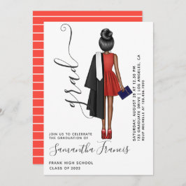 女子赤と白卒業会 招待状