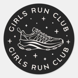 女子走走クラブ班 ラウンドシール