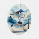 女子走走記念 セラミックオーナメント (右)