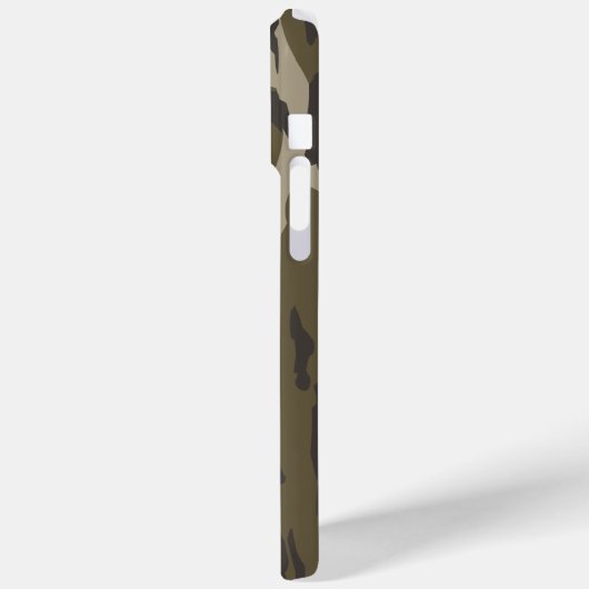 女子迷彩柄ピンクリボンボーボートムランド迷彩柄 Case-Mate iPhoneケース (裏面 / 左)