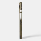 女子迷彩柄ピンクリボンボーボートムランド迷彩柄 Case-Mate iPhoneケース (裏面 / 左)