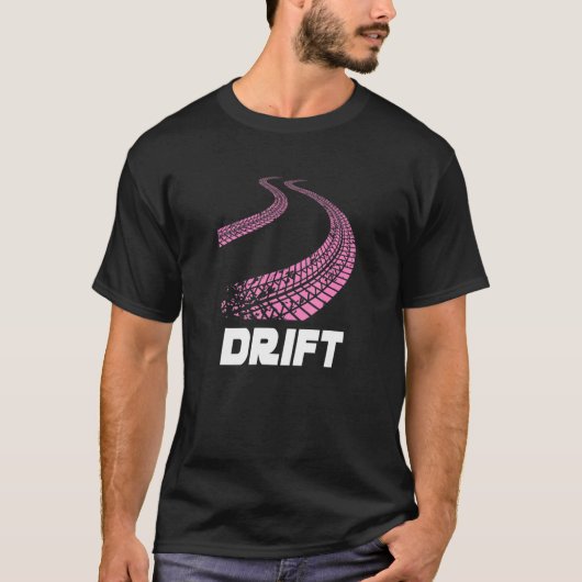 女子通りレーサーバーンバーンラバーStr Tシャツ (正面)