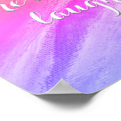 女子遊とワインのおもしろい諺 ポスター (角)