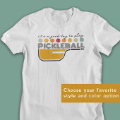 女子遊のGood Day to Pickleballシャツ Tシャツ