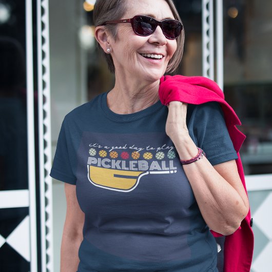 女子遊のGood Day to Pickleballシャツ Tシャツ
