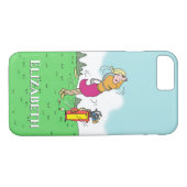 女子遊ゴルフ。パーソナライズ。 Case-Mate iPhoneケース (裏面(横))