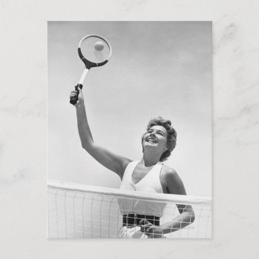 女子遊テニス2 ポストカード (正面)