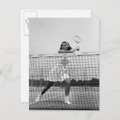 女子遊テニス ポストカード (正面/裏面)