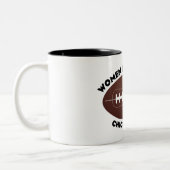 女子遊ラグビーチックス腕時計 ツートーンマグカップ (左)