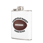 女子遊ラグビーチックス腕時計 フラスク (左)