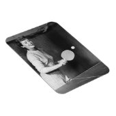 女子遊卓球 マグネット (右側)