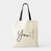 女子運バッグ |愛される人：聖なる書物、 経典 トートバッグ (裏面)