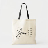 女子運バッグ |愛される人：聖なる書物、 経典 トートバッグ (正面)