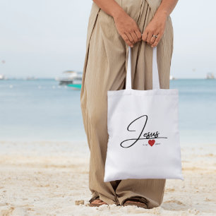 女子運バッグ Faith Tote Bag:イエス トートバッグ