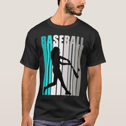 女子野球ソフトボークールルユニークファンE Tシャツ (正面)