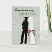 女子院卒業証書 カード (正面)