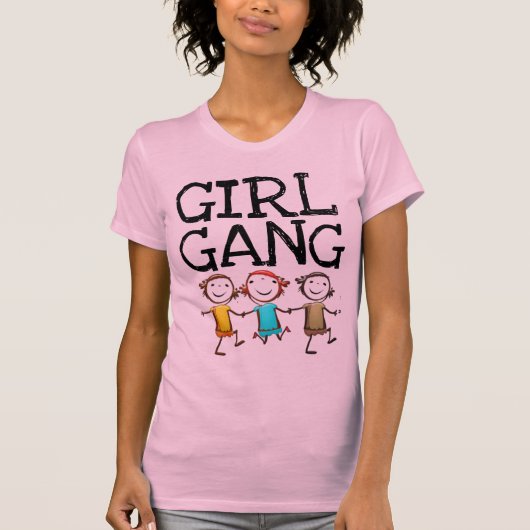 女子集団Tシャツ Tシャツ (正面)