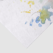 女子顔水彩画ポートレート絵画 薄葉紙 (詳細)