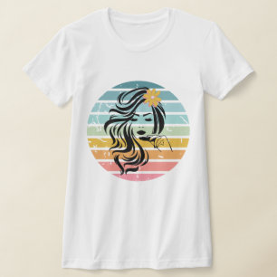 女子顔Tシャツ Tシャツ