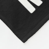 女子食べとAのスリープホッケーおもしろいリピート画像 フリースブランケット (角)