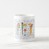 女子高生 コーヒーマグカップ (中央)