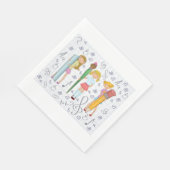 女子高生 スタンダードランチョンナプキン (角)