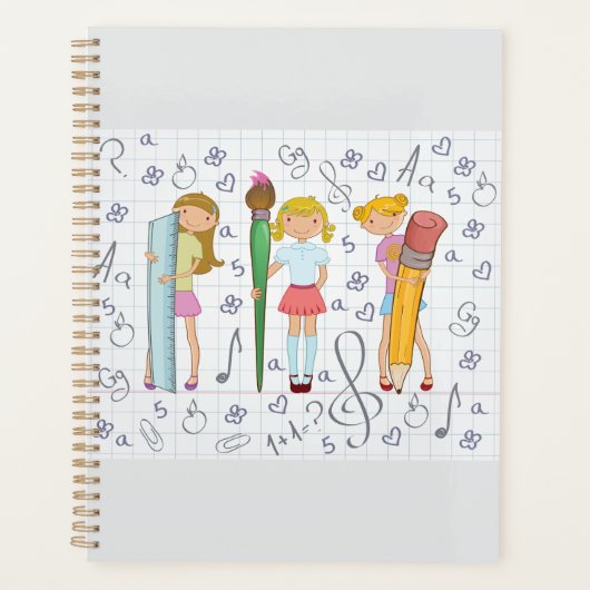 女子高生 プランナー手帳 (正面)