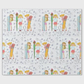 女子高生 ラッピングペーパー (フラット)