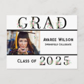 女子高等学校卒業 ポストカード (正面)