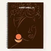 女子10代の数学ノート ノートブック (正面)