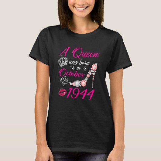 女子10月ガールズ1944 Tシャツfor Women 78th B Tシャツ (正面)