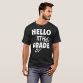 女子11年生かわいい先生学校生徒 Tシャツ (正面フル)