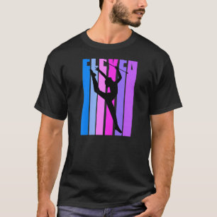 女子11期新体操誕生日ピンクバトン Tシャツ