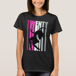 女子20位誕生日ダンスダンサーのクイーン表現型 Tシャツ