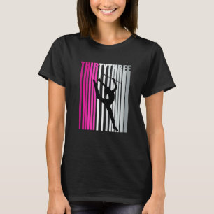 女子33位新体操誕生日バトントゥイ Tシャツ