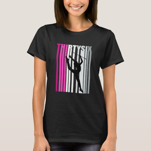 女子36th新体操誕生日バトントゥイ tシャツ (正面)