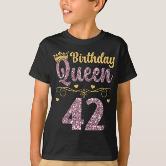 女子42女王誕生日42年四十二 Tシャツ