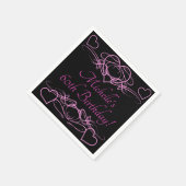 女子60誕生日 スタンダードカクテルナプキン (角)