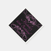 女子60誕生日 スタンダードカクテルナプキン (角)