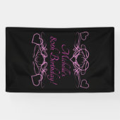 女子80誕生日 横断幕 (横)