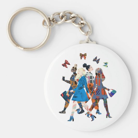 女子 キーホルダー (正面)