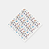 女子 スタンダードカクテルナプキン (角)