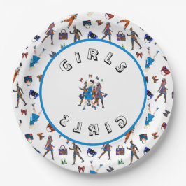 女子 ペーパープレート