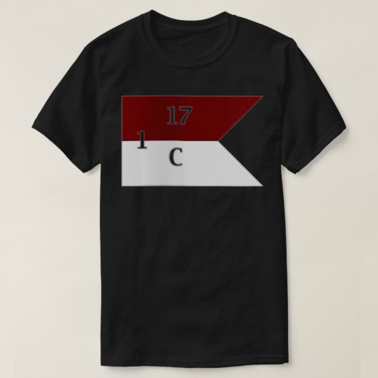 女子C部隊117 CAVACSHARS十字軍VNeck Tシャツ (デザイン正面)