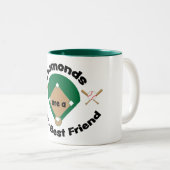 女子n野球11オズツートーンマグカップ ツートーンマグカップ (正面右)