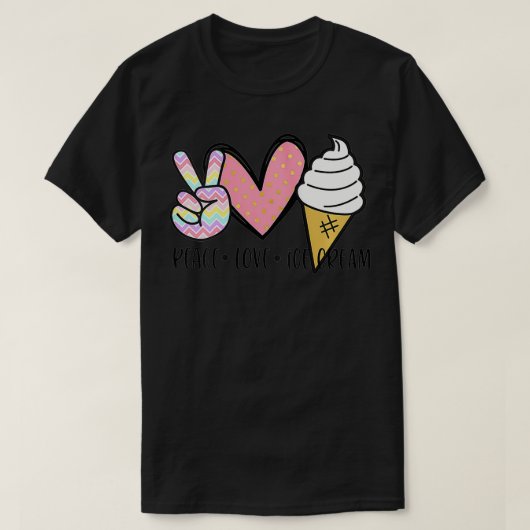 女子ns女子かわいい女子アイスクリーム tシャツ (デザイン正面)