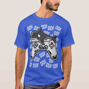 女子OrcaビデオゲームキッズボーイズガールズGのNoob Tシャツ