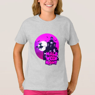 女子Tシャツのハロウィーンのナイトコスチューム Tシャツ