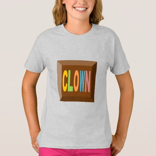 女子TシャツアッシュピエロCHOCOLAT Tシャツ (正面)